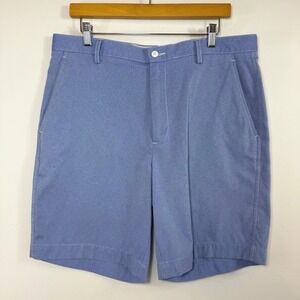 FootJoy Golf Shorts Light Blue Nylon Performance Golfcore Athleisure Size 36